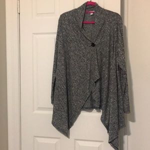 Dana Bachman 1 Button Asymmetrical Cardigan XL